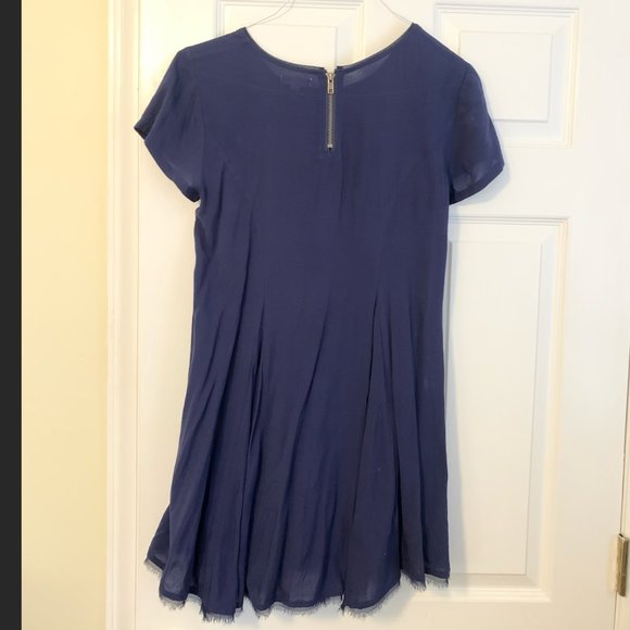 Silence + Noise Urban Outfitters Witchy Tee Mini Dress, Navy, S - Picture 4 of 5